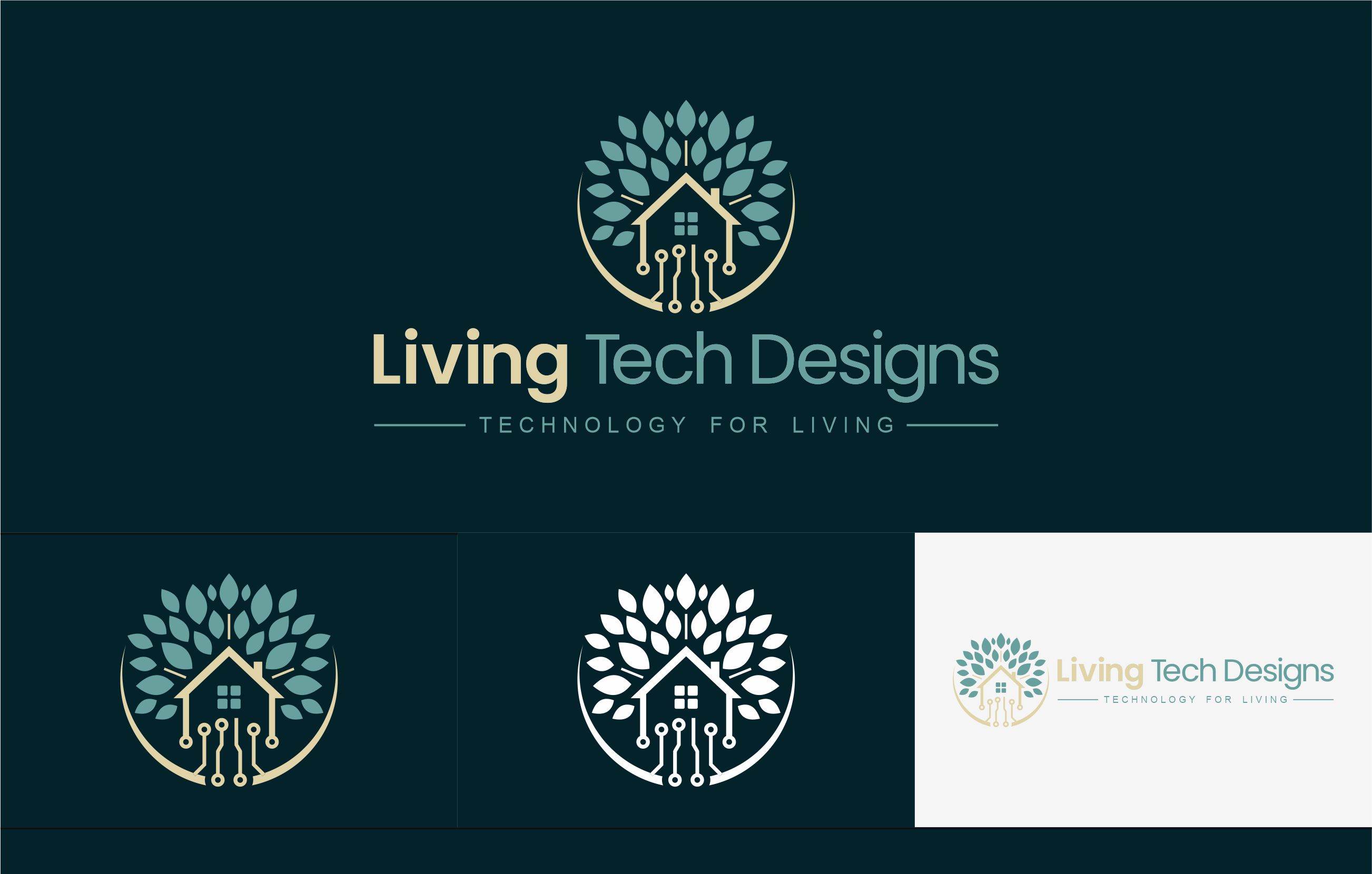 Logo-Design von alkaline für Living Tech Designs | Design #37189443
