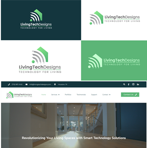 Logo-Design von RA-bica für Living Tech Designs | Design: #37192297