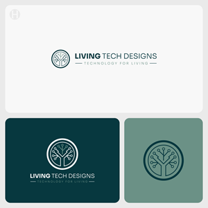 Logo Design by Talha Ahmad for Living Tech Designs | Design: #37191966