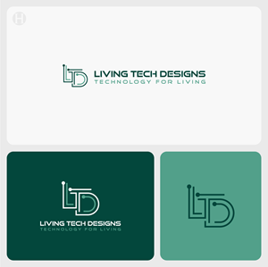Logo Design by Talha Ahmad for Living Tech Designs | Design: #37191967