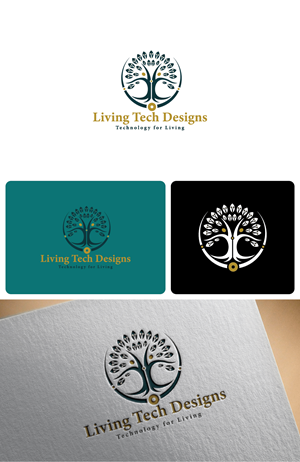 Logo Design by Talha Ahmad for Living Tech Designs | Design: #37191970