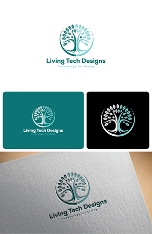 Logo Design by Talha Ahmad for Living Tech Designs | Design: #37191971