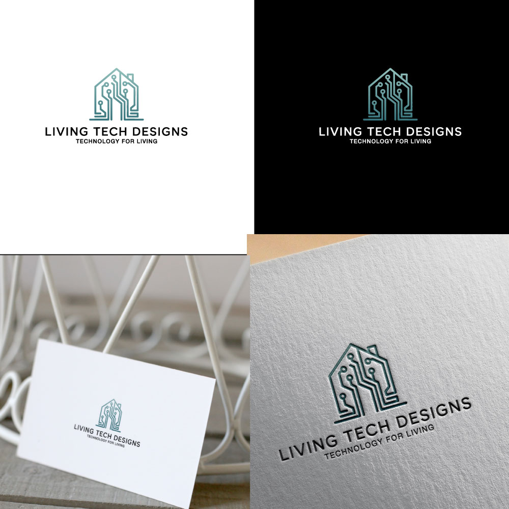 Logo Design by Jonshonkal for Living Tech Designs | Design #37189727