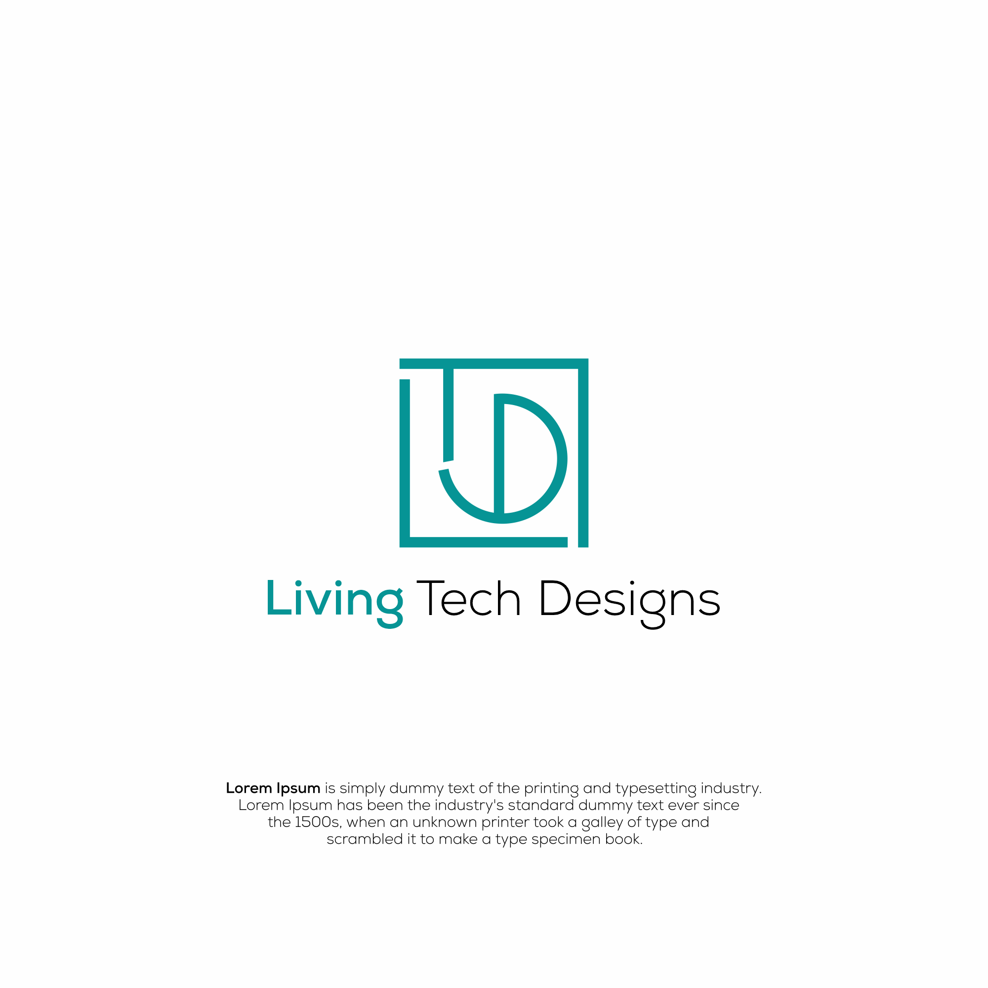 Logo Design by BabyMonster76 for Living Tech Designs | Design #37209175