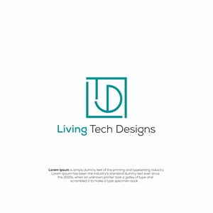 Logo Design by BabyMonster76 for Living Tech Designs | Design: #37209175