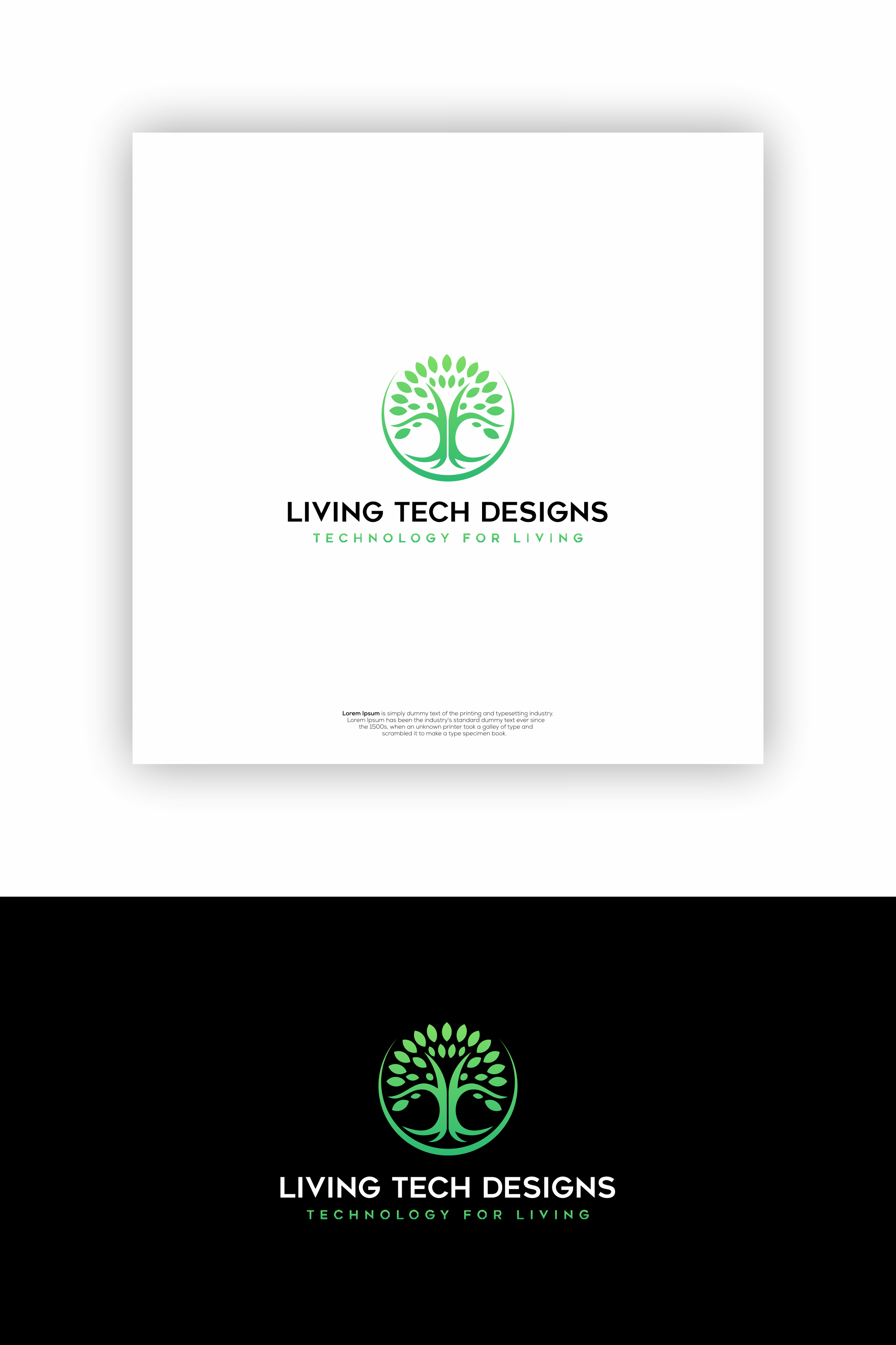 Logo Design by BabyMonster76 for Living Tech Designs | Design #37229408
