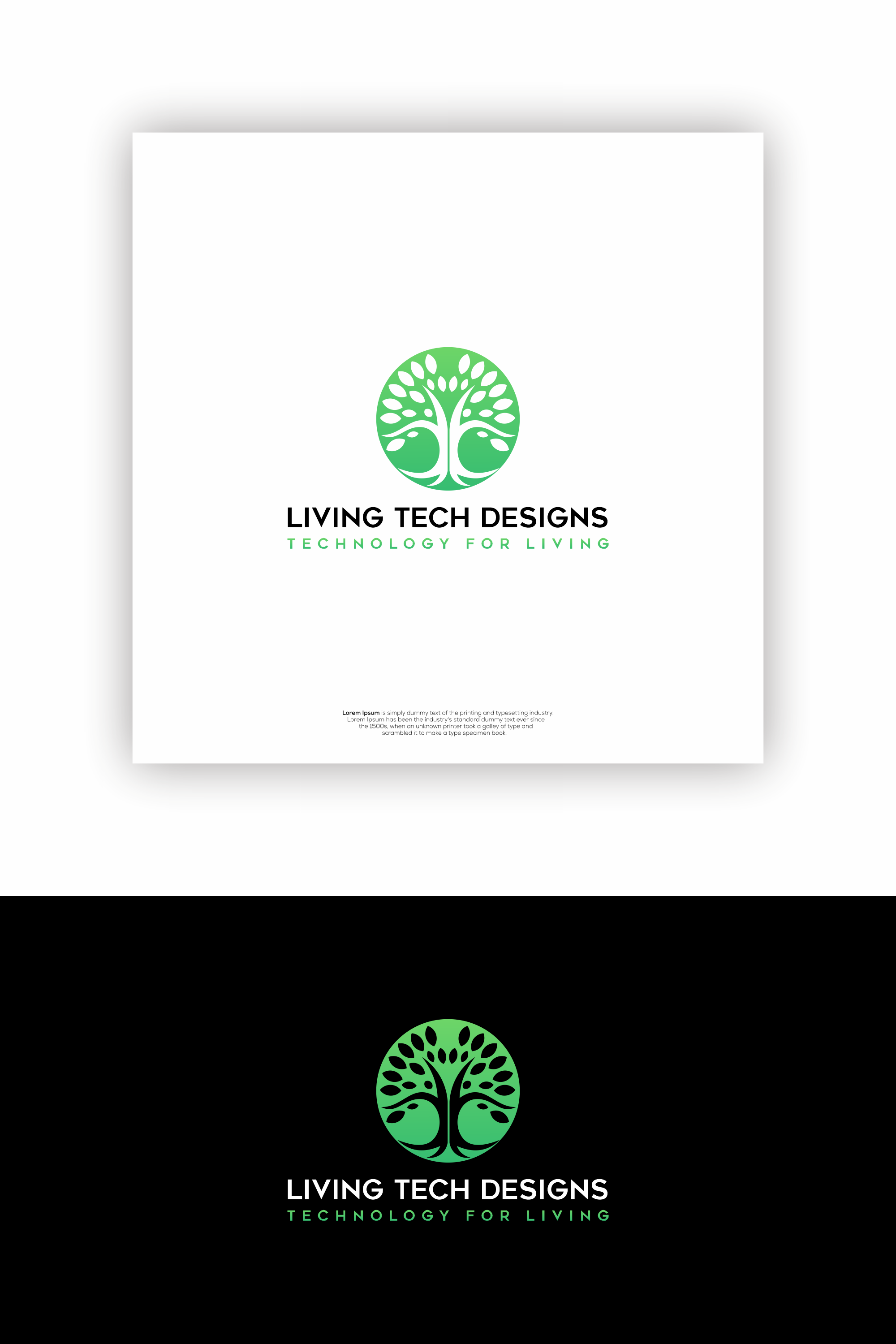 Logo Design by BabyMonster76 for Living Tech Designs | Design #37229429