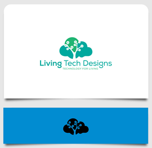 Logo Design by jessica-mano for Living Tech Designs | Design: #37194848