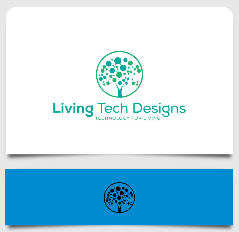 Logo Design by jessica-mano for Living Tech Designs | Design #37194849