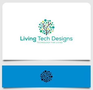 Logo Design by jessica-mano for Living Tech Designs | Design: #37194850