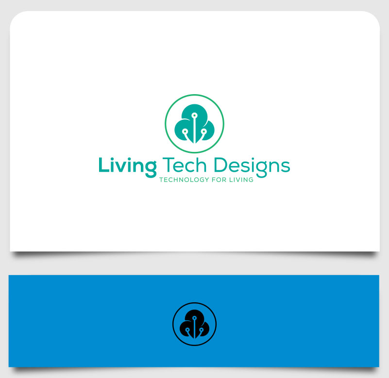 Logo Design by jessica-mano for Living Tech Designs | Design #37194851