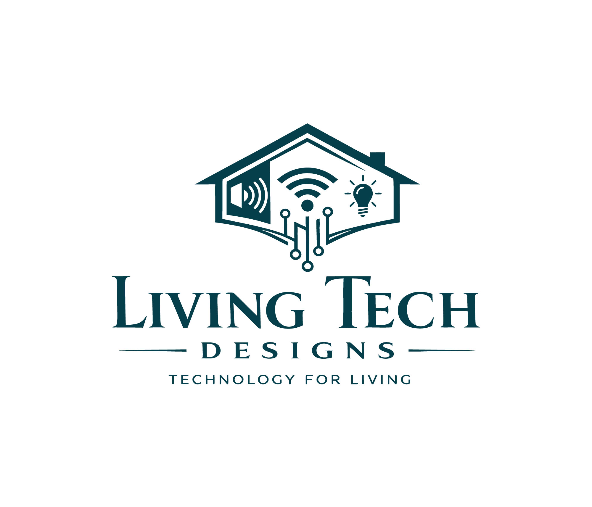 Logo Design by alif909 for Living Tech Designs | Design #37213851