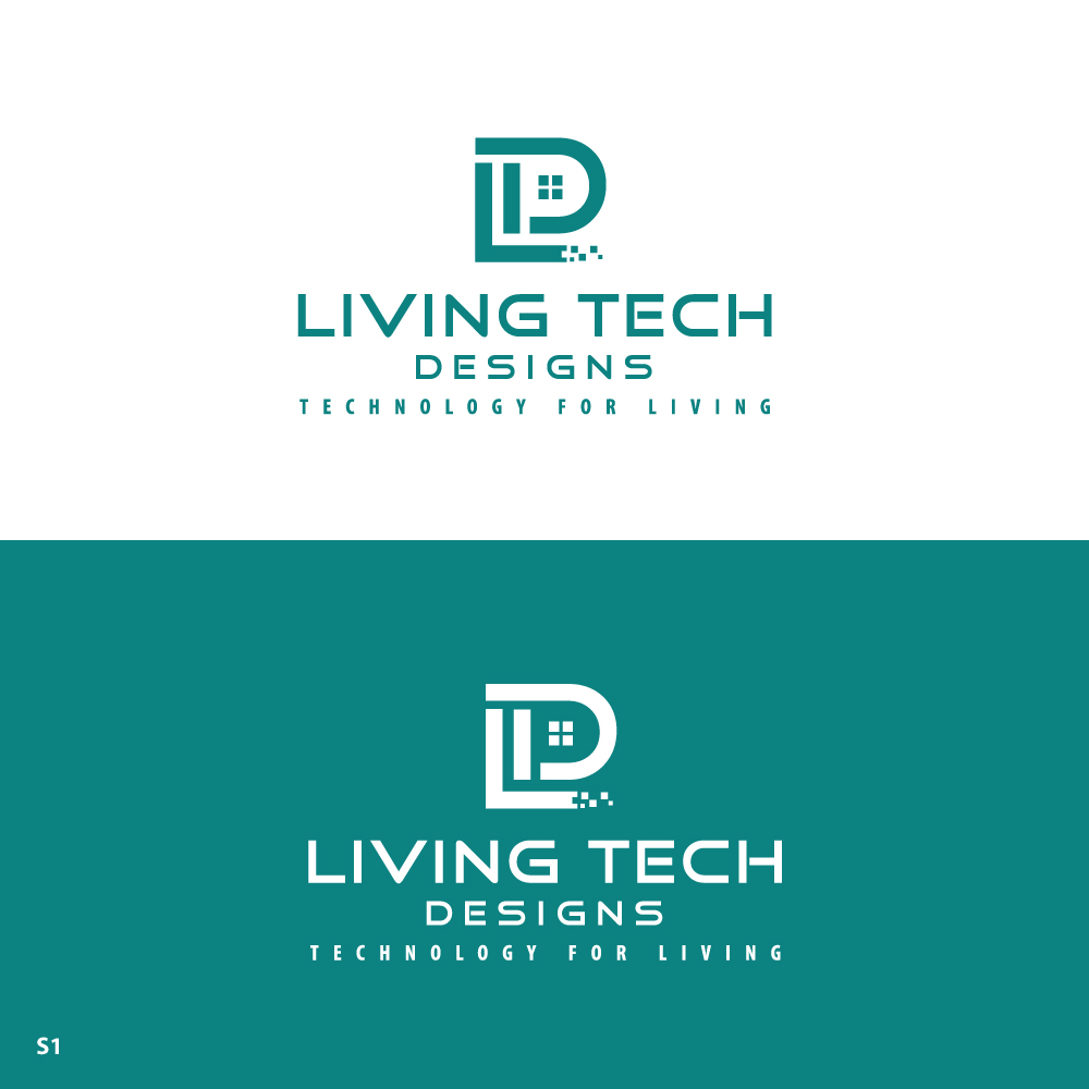 Logo Design by Sujit Banerjee for Living Tech Designs | Design #37190923