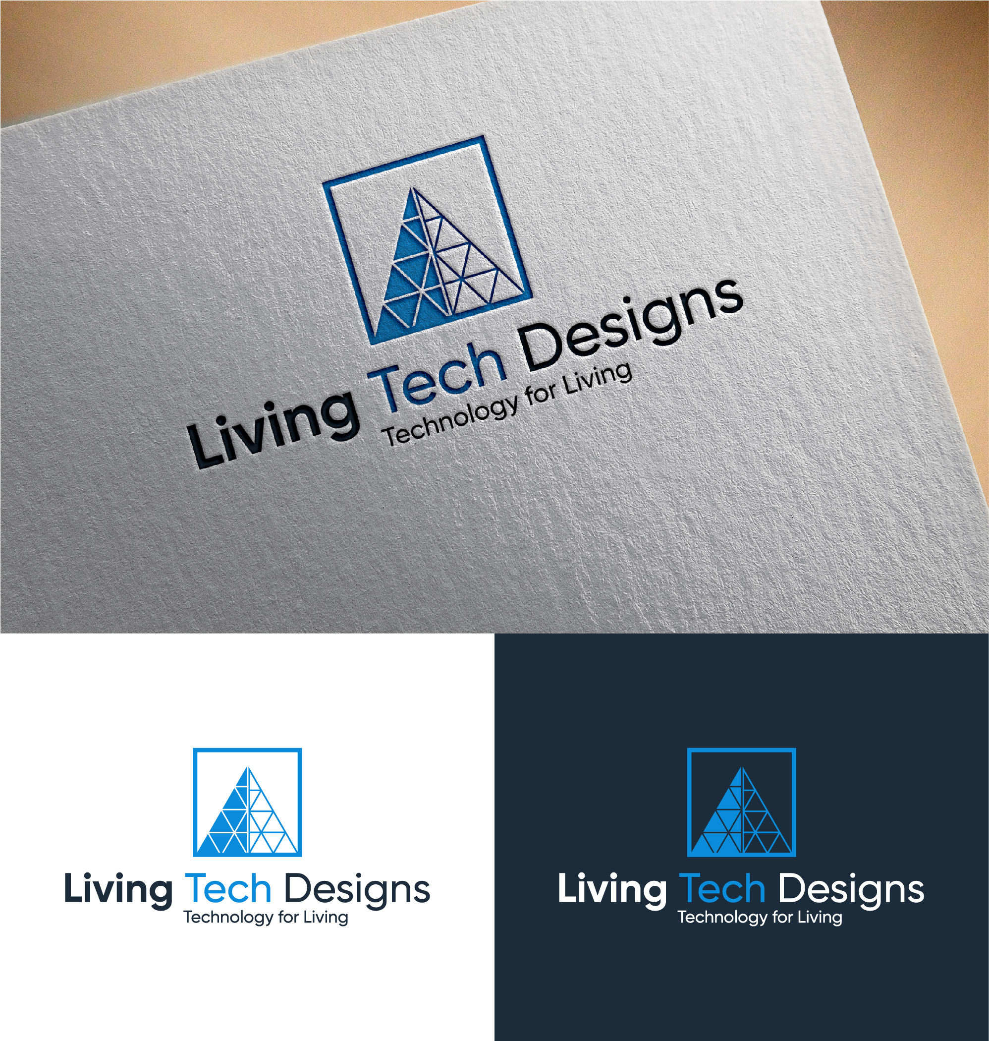 Logo Design by sushsharma99 for Living Tech Designs | Design #37190862