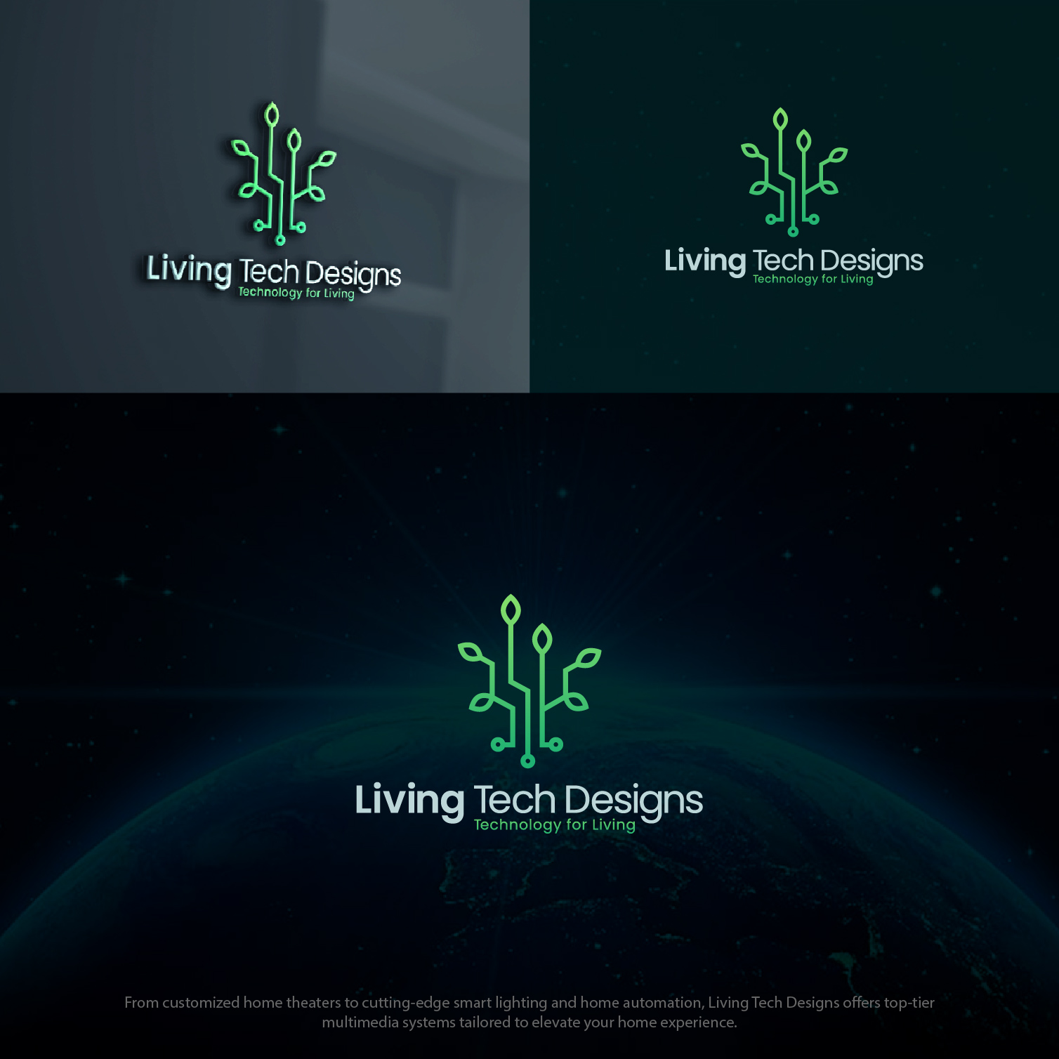 Logo-Design von 4tech services für Living Tech Designs | Design #37191252