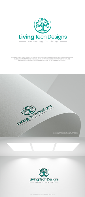 Logo Design by zebronicgraphic for Living Tech Designs | Design: #37191815