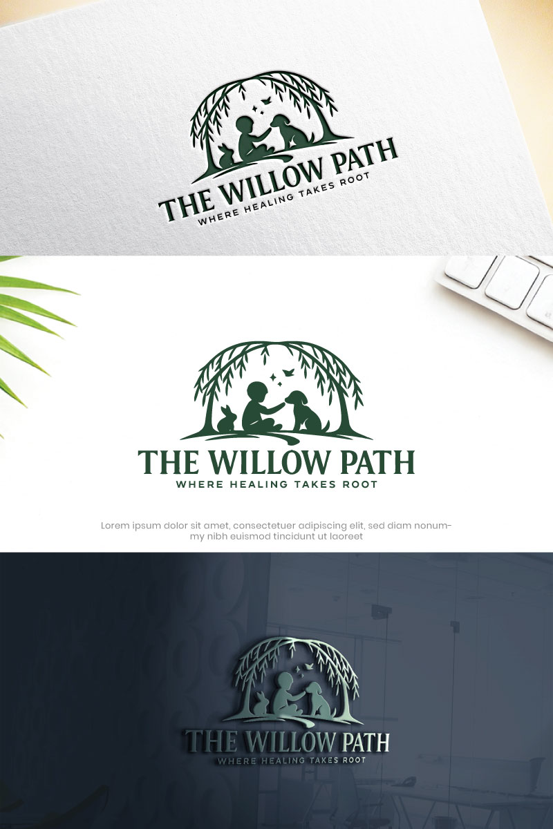 Logo Design by Hamza  Al-Muttalib for The Willow Path | Design #37193066