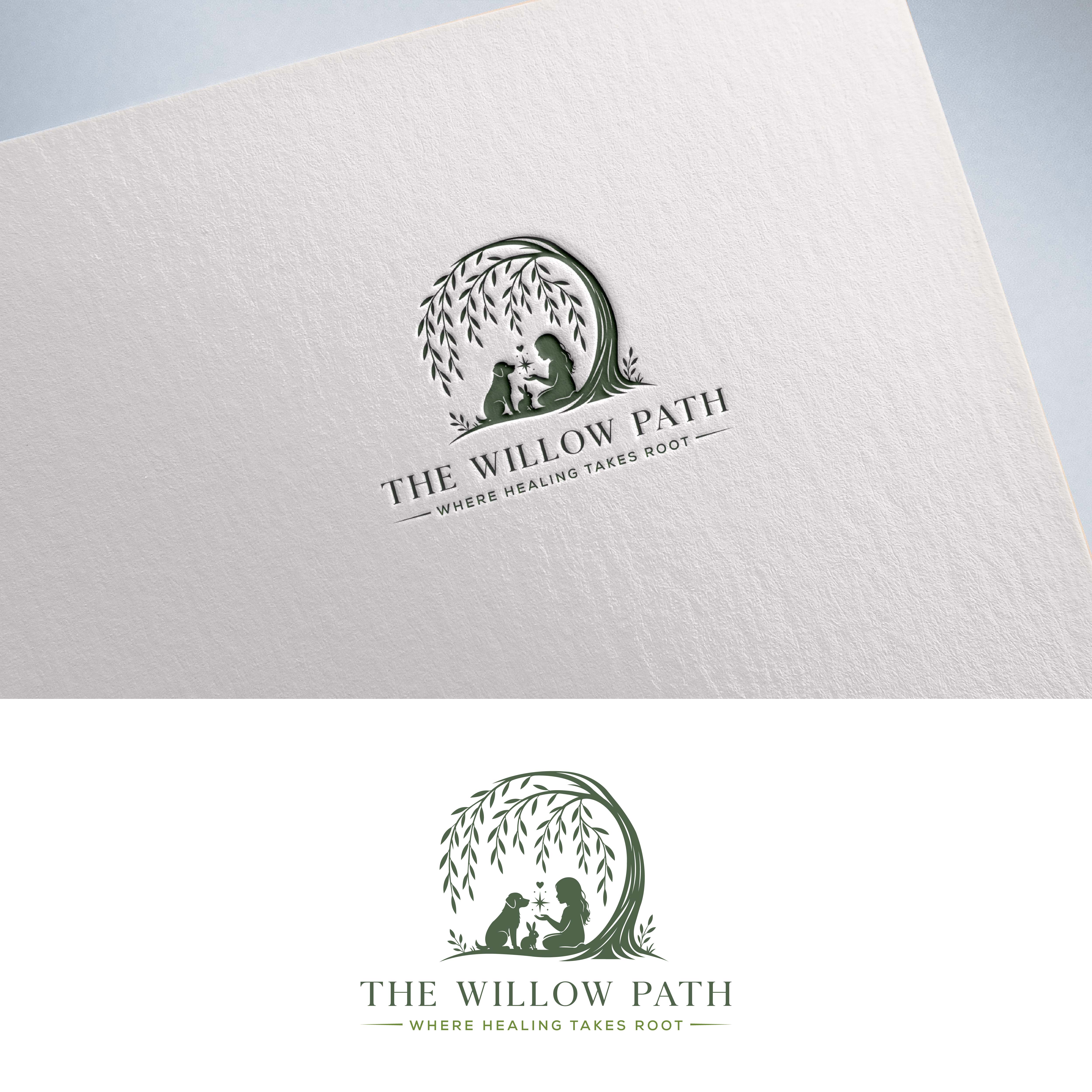 Logo Design by Logo Maker Zone for The Willow Path | Design #37190915