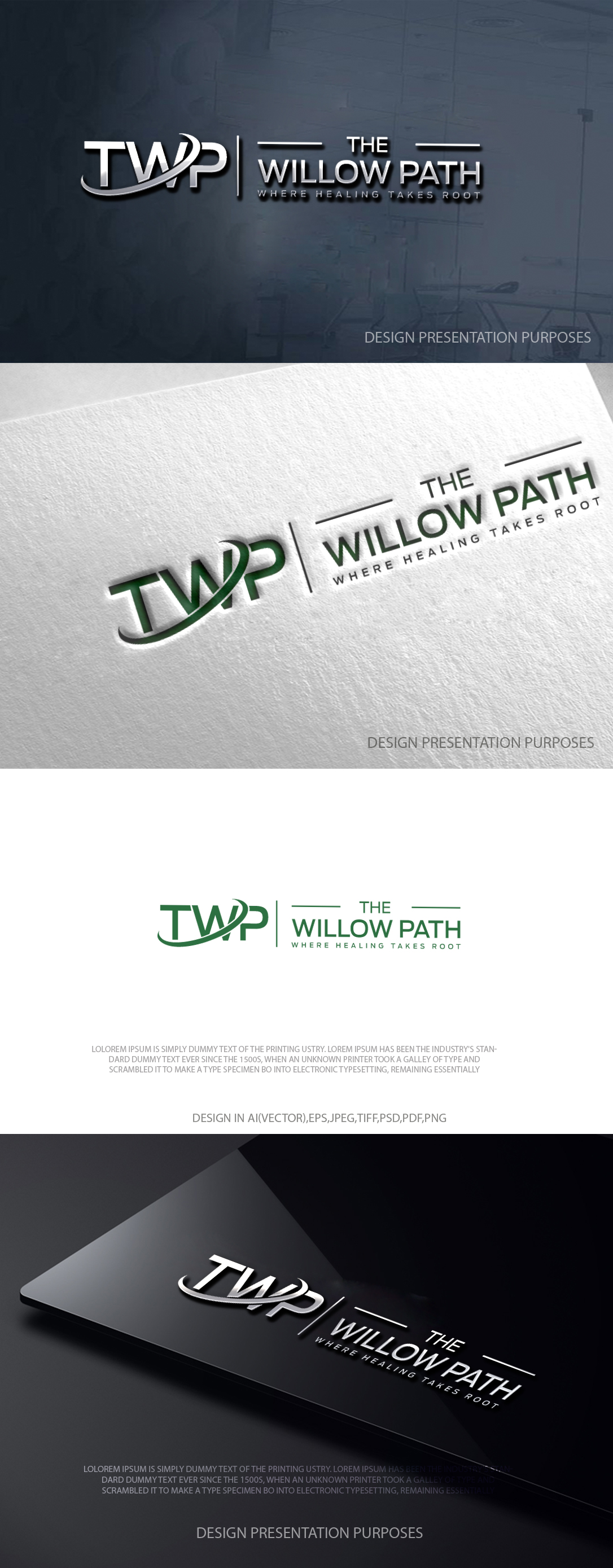Logo-Design von zebronicgraphic für The Willow Path | Design #37190844