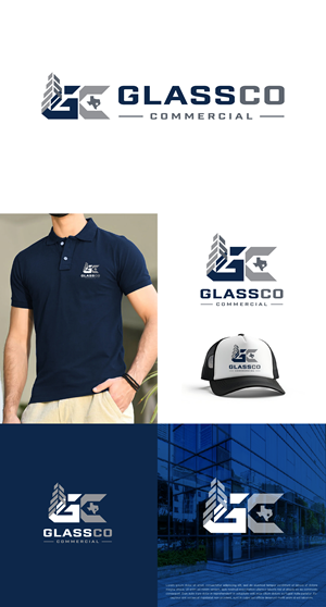 Logo Design by dharlan for GLASSCO COMMERICAL | Design: #37198421