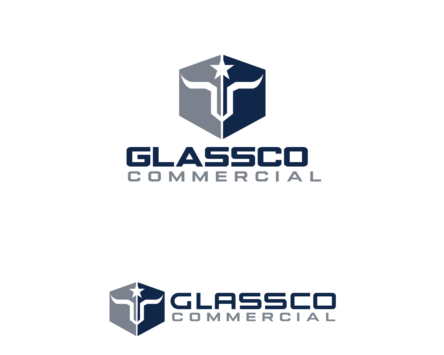 Logo Design by renderman for GLASSCO COMMERICAL | Design #37193817