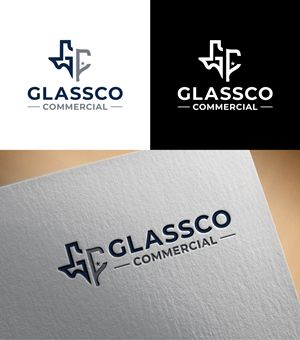 Logo Design by RA-bica for GLASSCO COMMERICAL | Design: #37195404