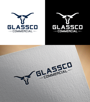 Logo Design by RA-bica for GLASSCO COMMERICAL | Design: #37195406