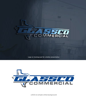 Logo Design by Asad Shaikh for GLASSCO COMMERICAL | Design: #37196784