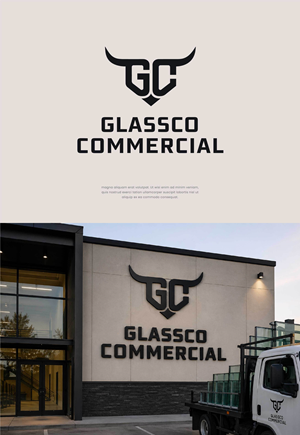 Logo Design by Ha.Connick for GLASSCO COMMERICAL | Design: #37199365