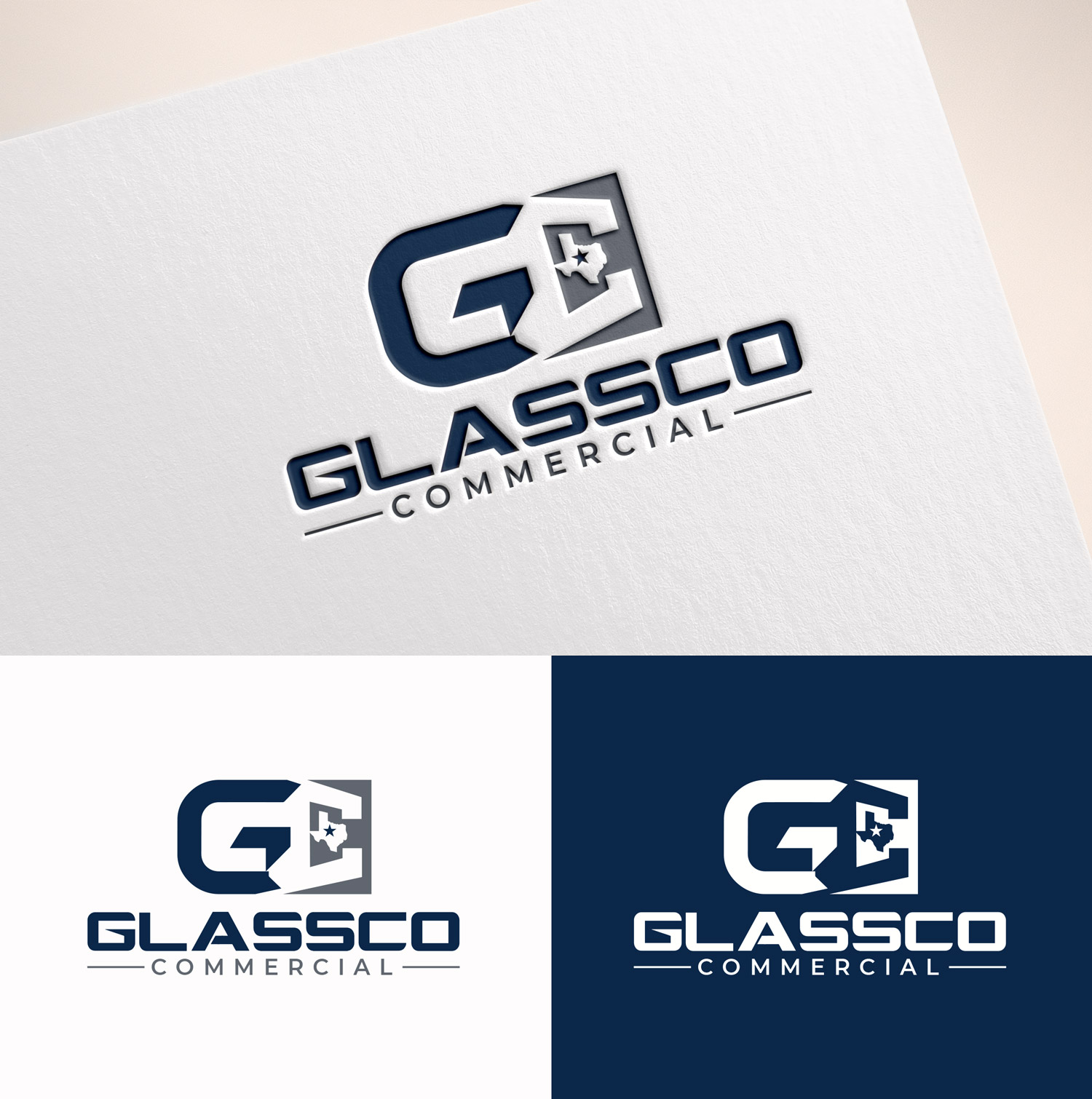 Logo-Design von M Art & Design für GLASSCO COMMERICAL | Design #37194531