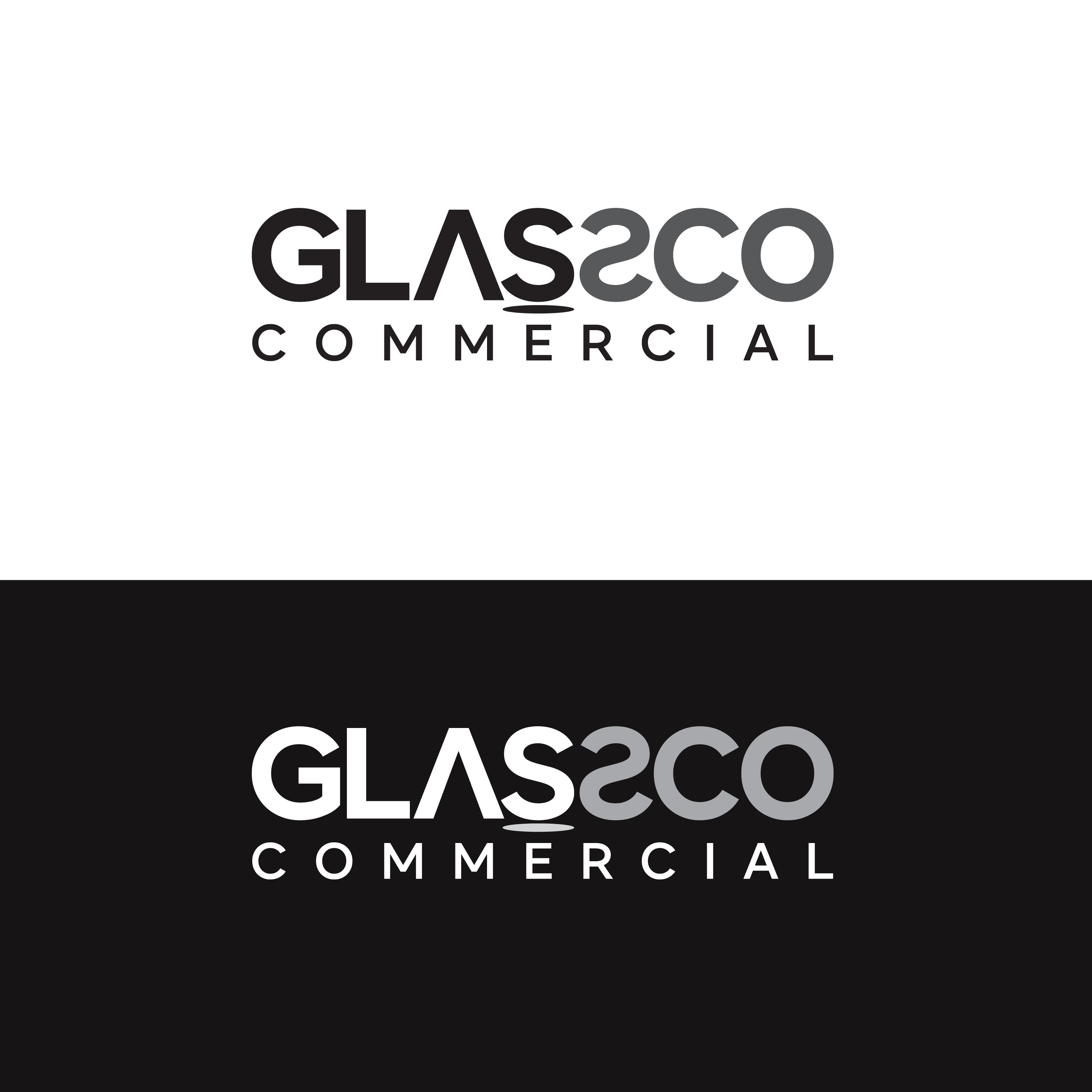 Logo Design by M Art & Design for GLASSCO COMMERICAL | Design #37202870