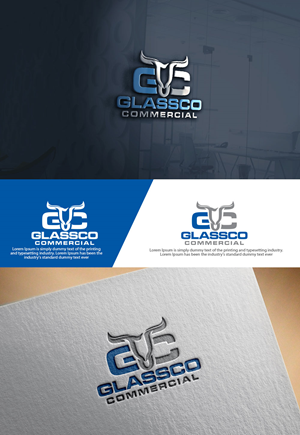 Logo Design by sulemani  creation for GLASSCO COMMERICAL | Design: #37194560
