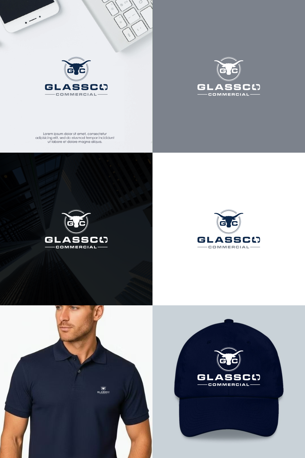 Logo-Design von MK_STD für GLASSCO COMMERICAL | Design #37213328