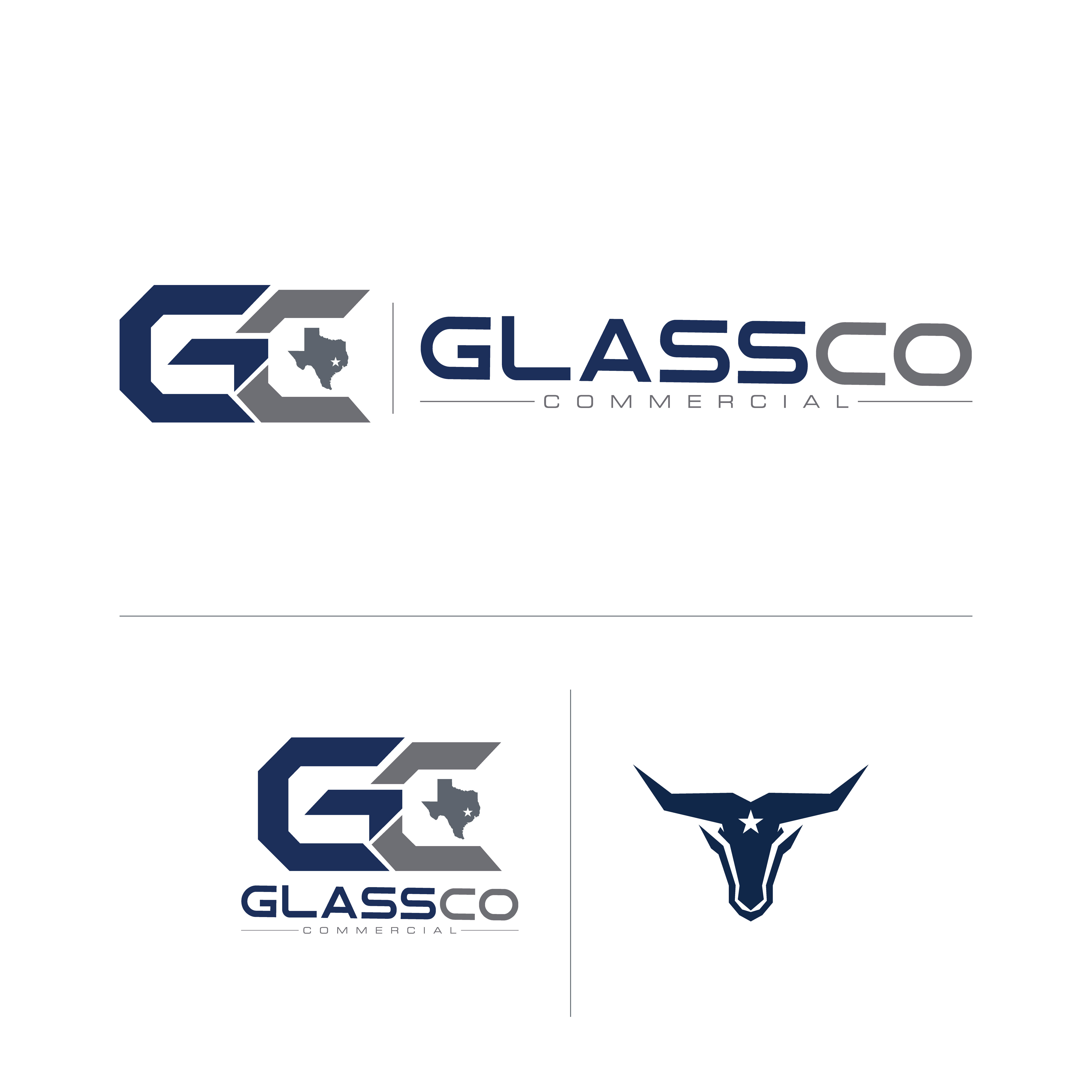 Diseño de Logo por ainee4 para GLASSCO COMMERICAL | Diseño #37204636