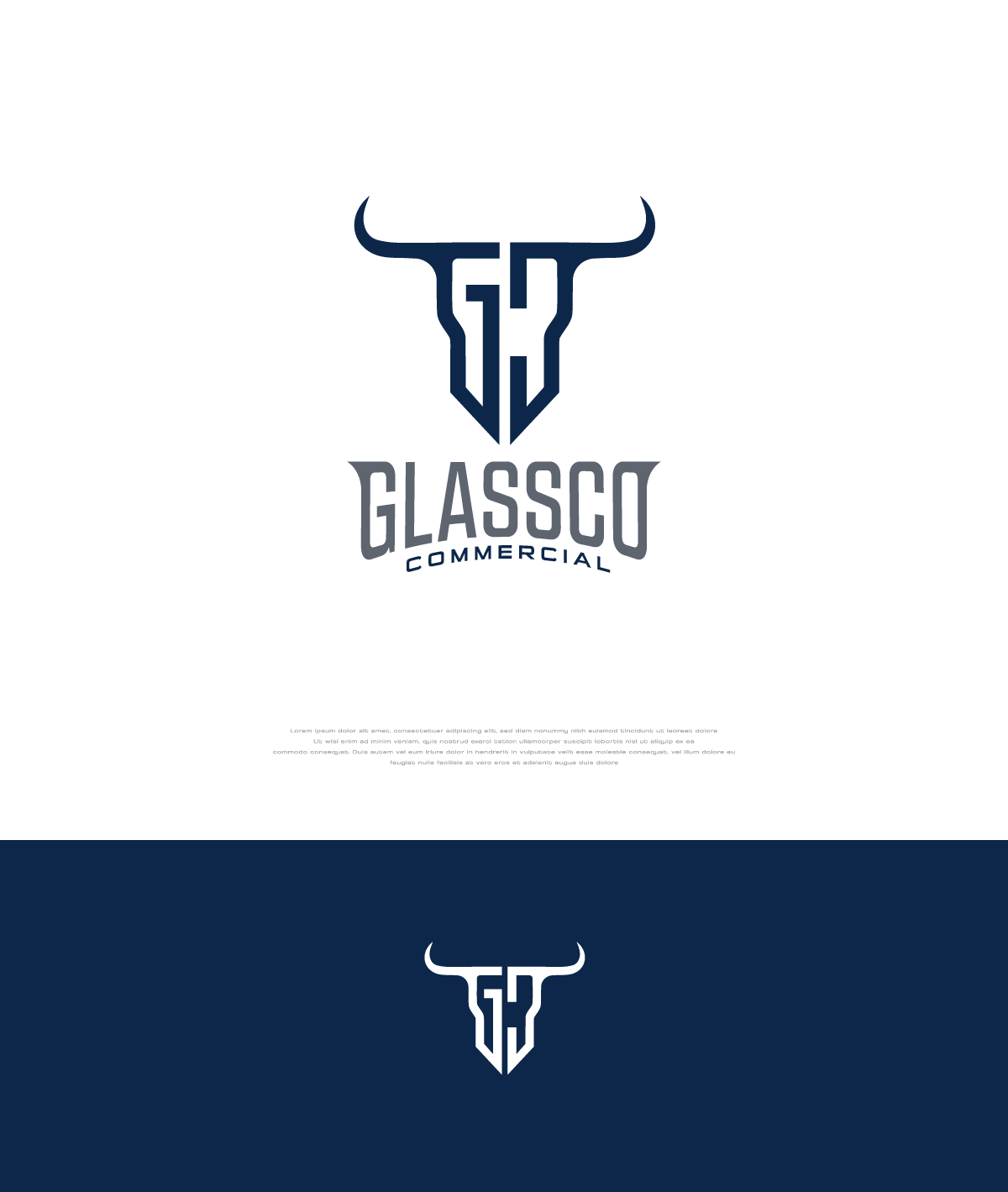 Logo Design by apik. for GLASSCO COMMERICAL | Design #37194358