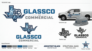 Logo Design by hossain32 for GLASSCO COMMERICAL | Design: #37204580