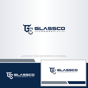 Logo Design by SaDBo for GLASSCO COMMERICAL | Design: #37204735