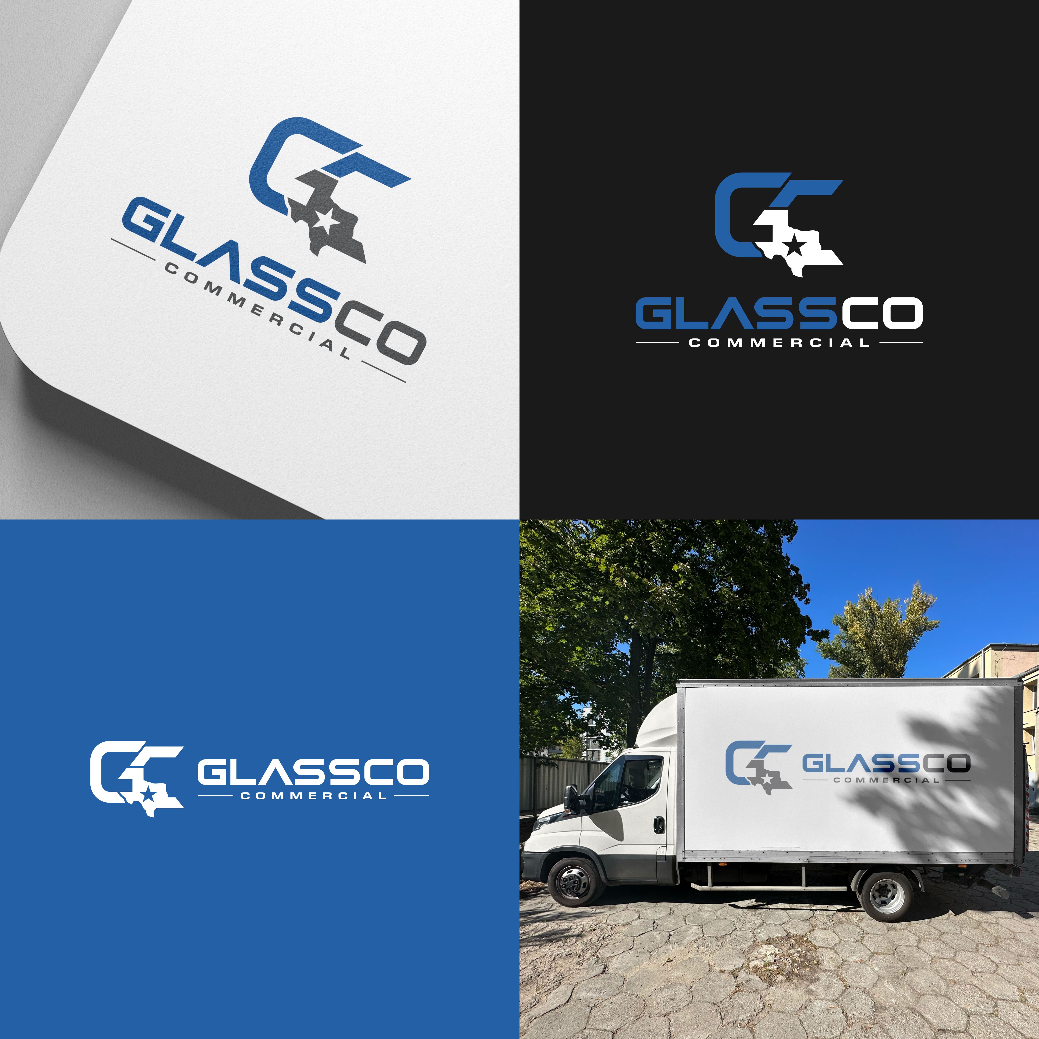 Logo Design by Bione for GLASSCO COMMERICAL | Design #37194019
