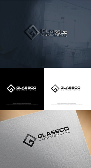 Logo Design by Cool-Designer for GLASSCO COMMERICAL | Design: #37193973