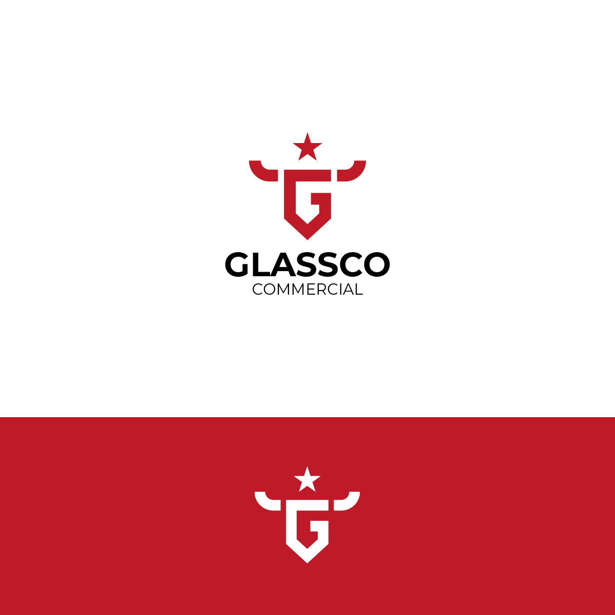 Logo Design by moonrock for GLASSCO COMMERICAL | Design #37215222
