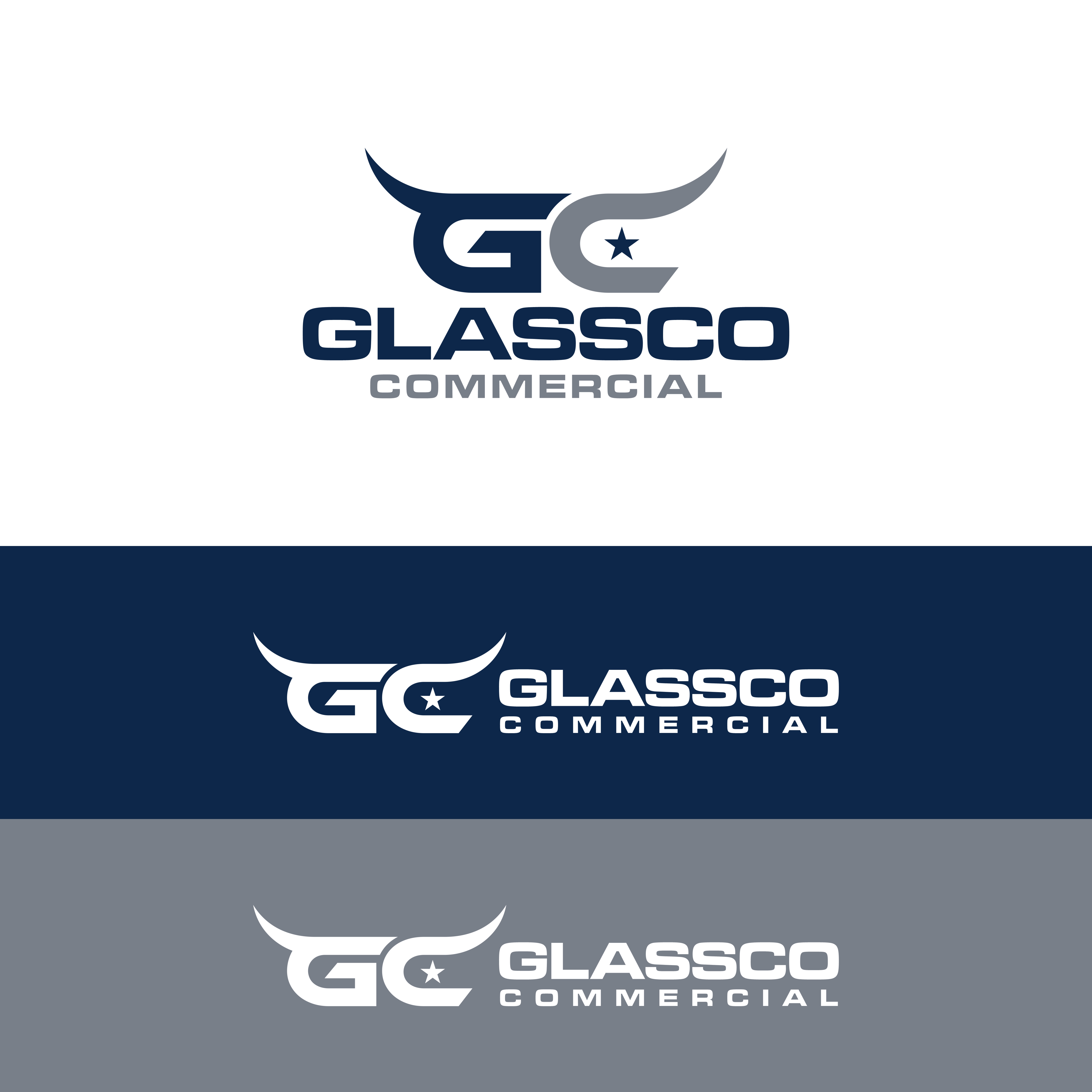 Logo Design by victipedia for GLASSCO COMMERICAL | Design #37209078