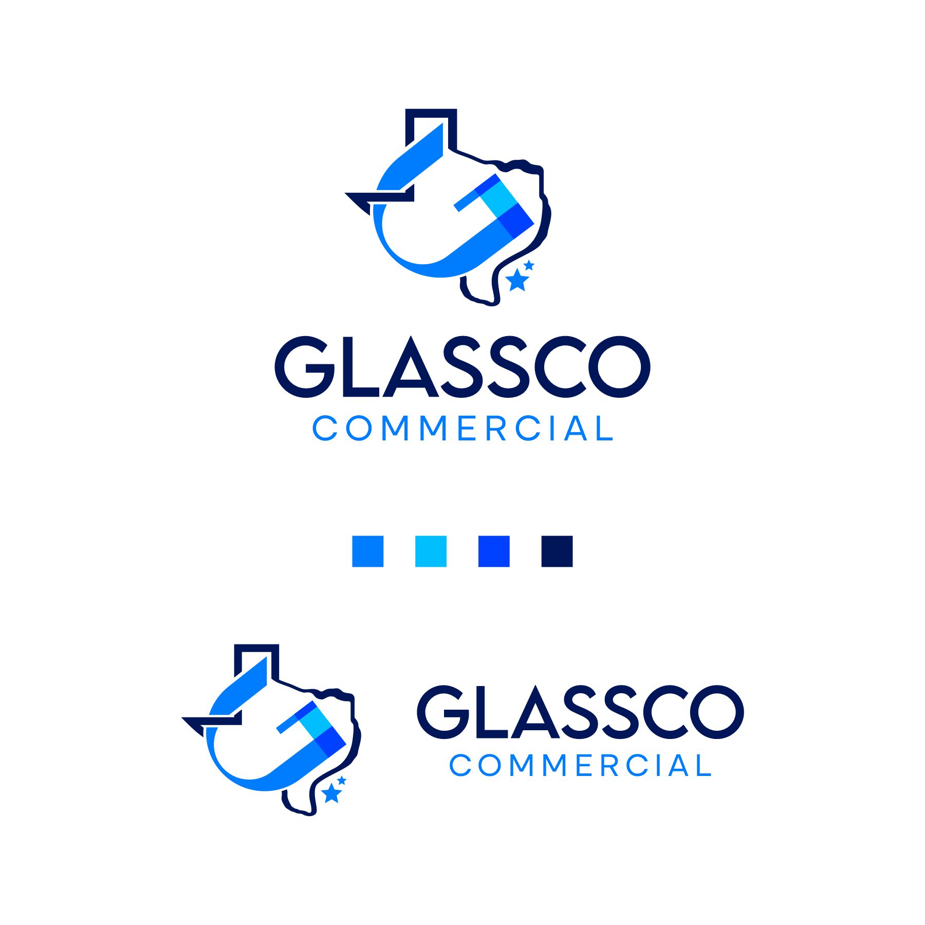 Logo Design by debdesign for GLASSCO COMMERICAL | Design #37195658