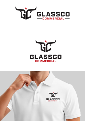 Logo Design by Laudes for GLASSCO COMMERICAL | Design: #37210127