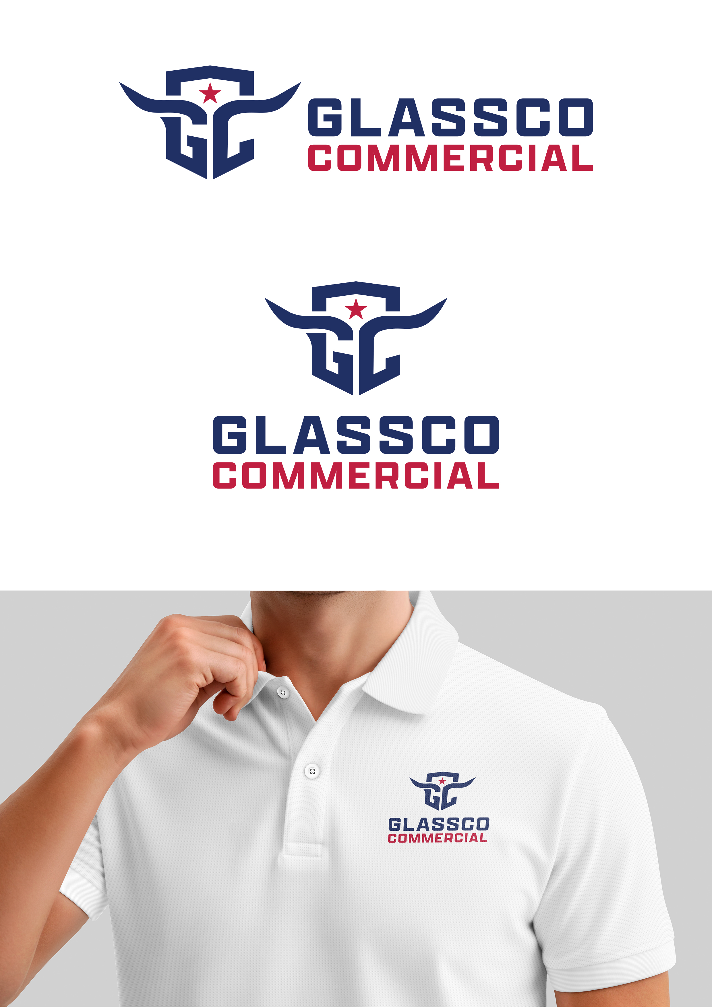 Logo Design by Laudes for GLASSCO COMMERICAL | Design #37210244