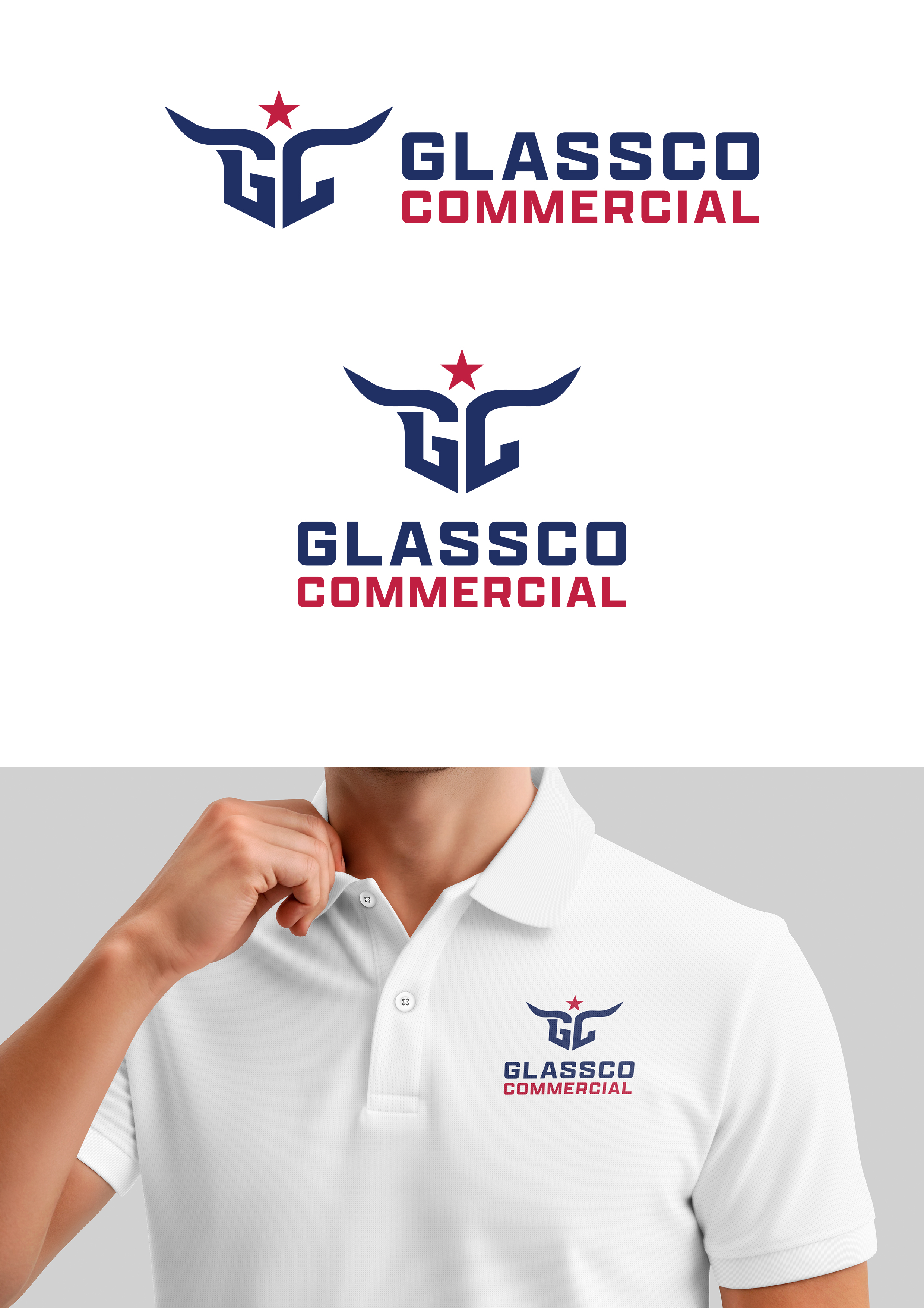 Logo Design by Laudes for GLASSCO COMMERICAL | Design #37210855
