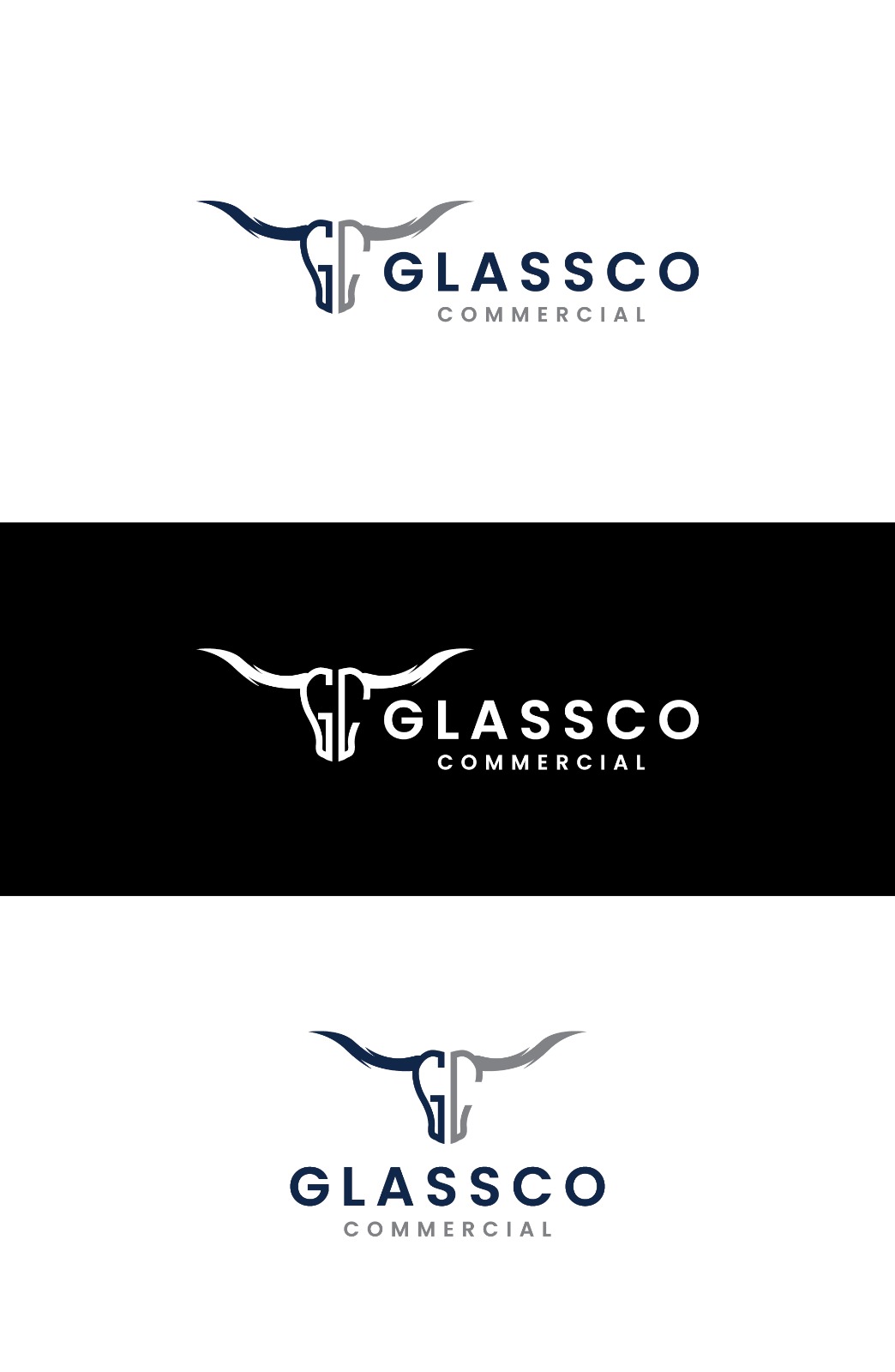 Logo Design by Deziners Zone for GLASSCO COMMERICAL | Design #37197180