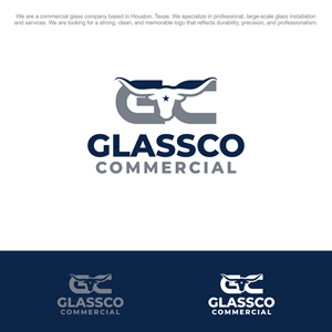 Logo Design by g234t_d4y for GLASSCO COMMERICAL | Design: #37202935