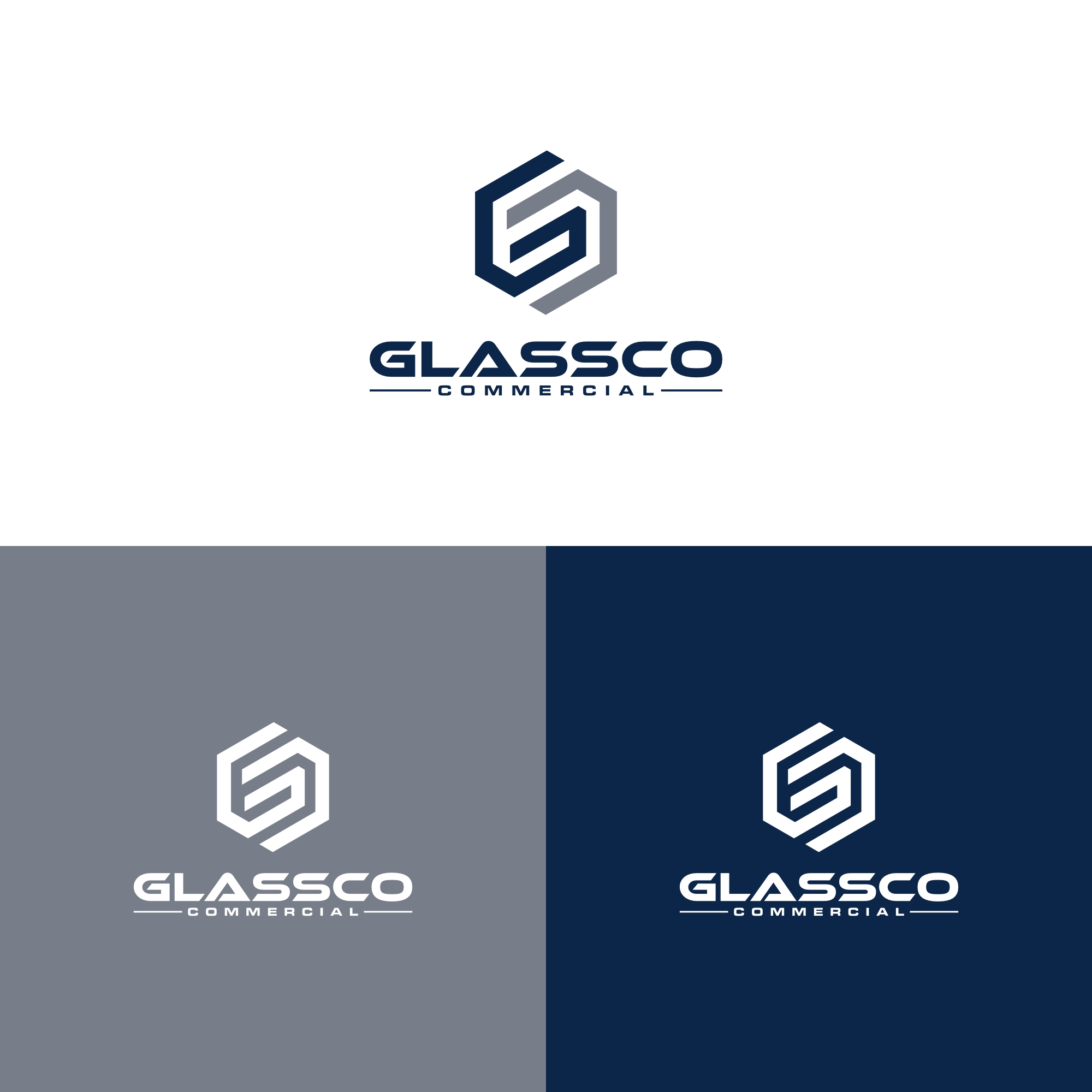 Logo-Design von hidro für GLASSCO COMMERICAL | Design #37193951