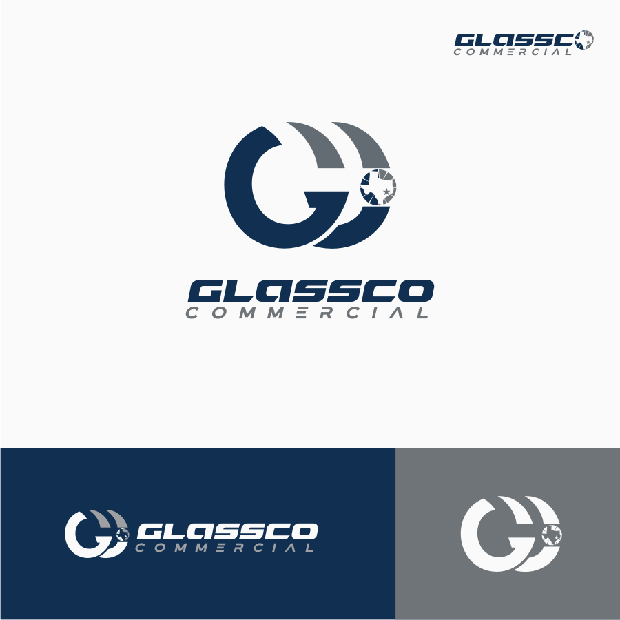 Logo Design by gray mind for GLASSCO COMMERICAL | Design #37200085