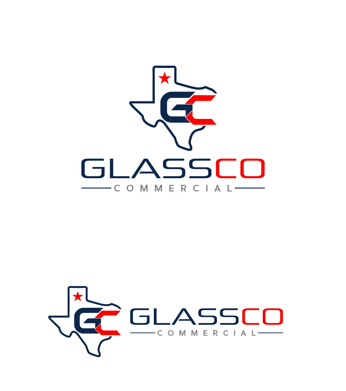 Logo Design by Owltive for GLASSCO COMMERICAL | Design #37193486